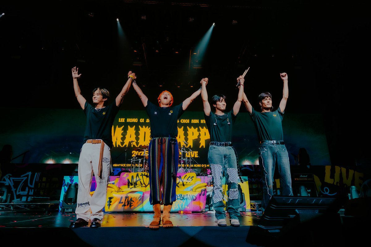 kmaniamy's tweet photo. [📸] Lensa rasmi 2025 FTISLAND LIVE 'MAD HAPPY' IN KUALA LUMPUR yang telah diadakan pada 15 Nov bertempat di Mega Star Arena

Nanti datang lagi #FTISLAND @skullhong

 #FT아일랜드  #FTISLAND_LIVE_MAD_HAPPY #FTISLANDinKL #FTISLANDinMY #MADHAPPYinKL #MADHAPPYinMY #CKStarMY https://t.co/8ZGDBJiYb4