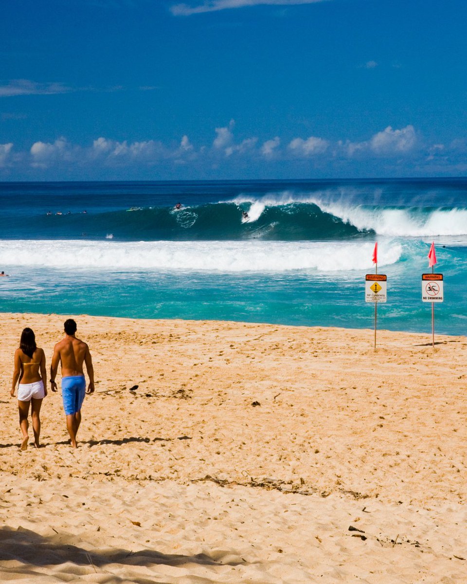 OahuVB's tweet image. With Winter comes a great display of nature&apos;s power as massive swells arrive on our North Shore. Your safety is paramount. For real-time hazard information, visit OceanSafety.Hawaii.gov 
#VisitOahu #BigWaveSeason