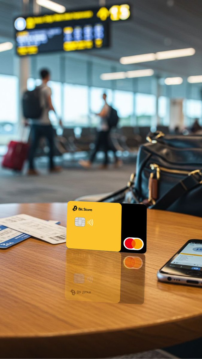 www_bit_store's tweet image. Travel days just got smoother✈️

With the #BitStorePhysicalCard, your #crypto stays ready for every step — from booking to boarding, tap to pay with ease wherever your journey takes you.

Where are you heading next?💳