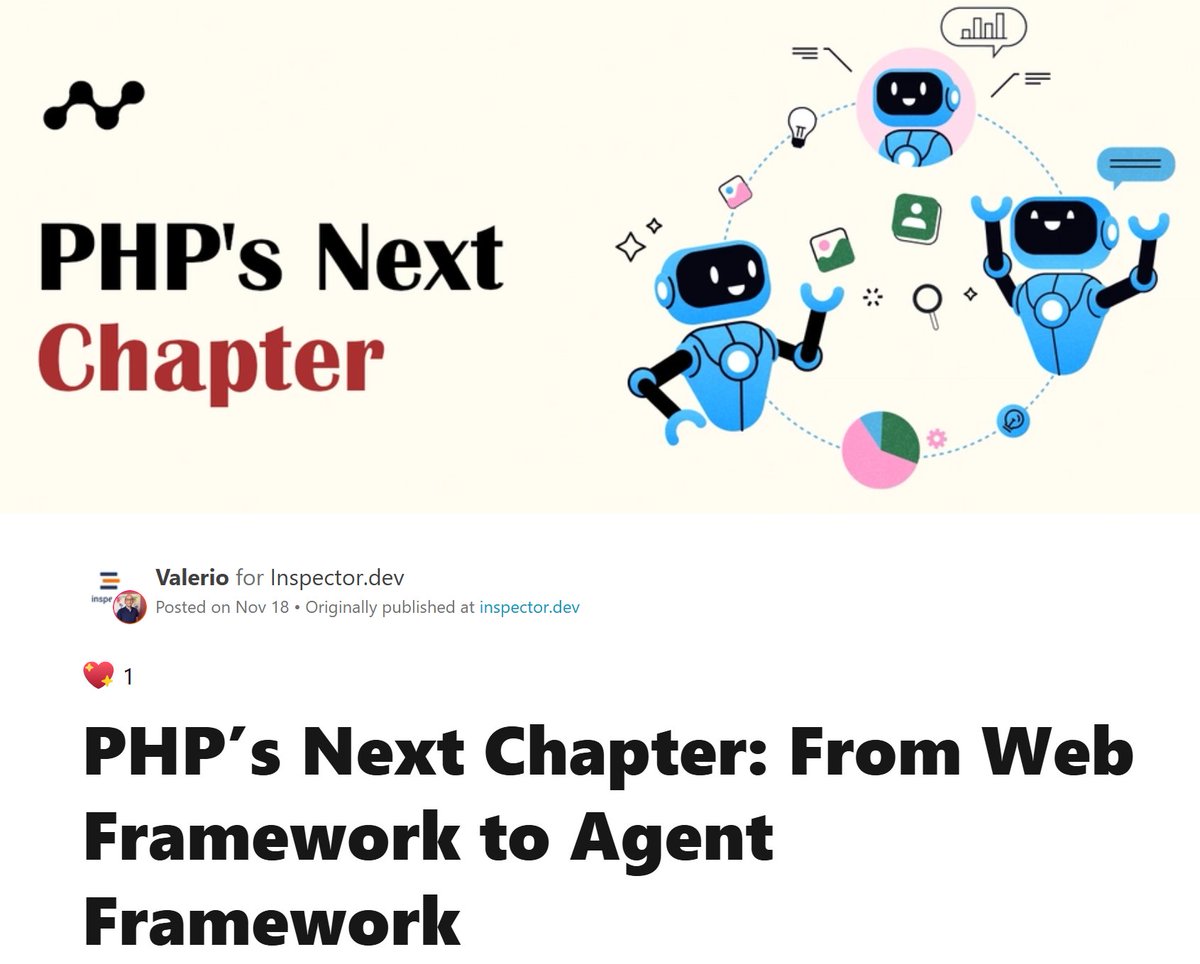 ok, this is an interesting read for any #PHP developer IMHO.
dev.to/inspector/phps…