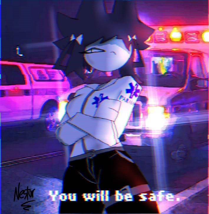 Lizzy the paramedic :3~
"You will be safe :D"
.
.
.
#fundamentalpapereducation #fpefanart ....