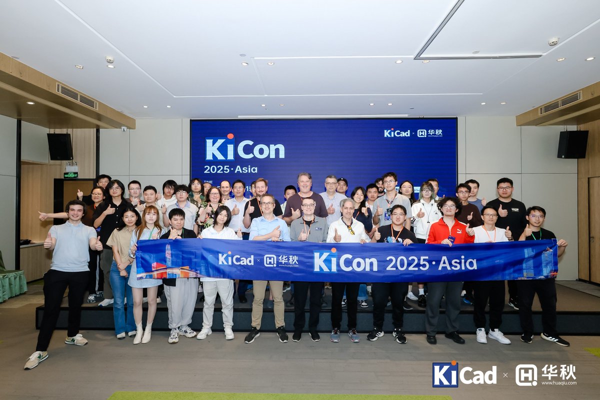 HQ_NextPCB's tweet image. NextPCB was honored to host #KiCon Asia, the only annual KiCad conference in the East for the third time. The event brought together both new and familiar faces from across Asia, Australia, and beyond, creating a vibrant gathering where attendees explored a wide spectrum of…