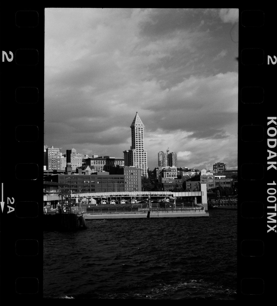 Black and white views from the Ferry
