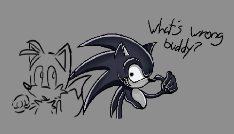 uhhhh yeah Awakening Sonic 2017 whatever the fuck you wanna call him be cool asf
this is a snippet of a magma session so uhhh-- Tails was drawn by @/docisinsane
#sonicroleplayclub