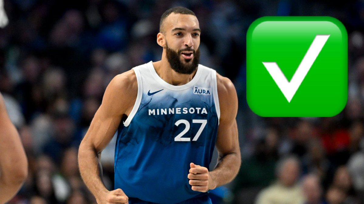 KBProps's tweet image. Rudy Gobert “O” 10.5 Rebounds ✅

EARLY 4TH QUARTER CASH! 🔥

Centers including Gobert continue to kill the Wizards on the glass. 2-0 on the night, all eyes on Clingan for the sweep.

Drop a ❤️ if you tailed this play!

📊 @propsdotcash 

#Gambling #GamblingTwitter #NBA…