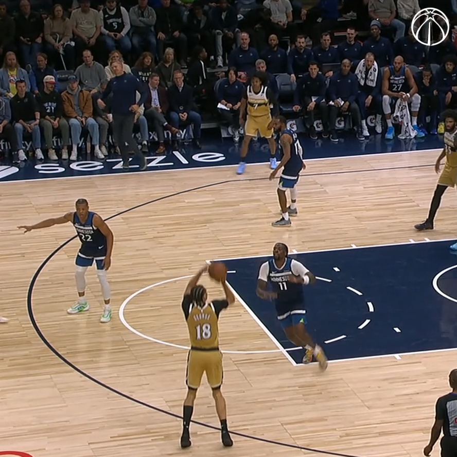 20 points for Kyshawn so far tonight 🔑 