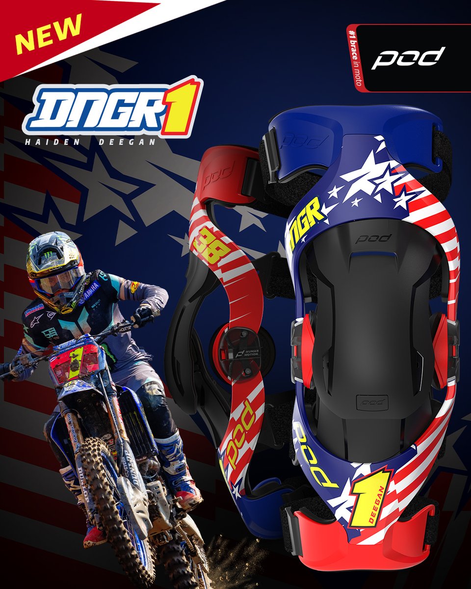 pod_active's tweet image. Introducing the new K4 DangerBoy Limited Edition 2, a bold tribute to one of the most electrifying riders in modern motocross, Haiden Deegan. 

Built for performance. Designed with attitude. Inspired by a champion. 

Available for pre-order.

#ProtectedByPOD
#ProtectingTheFuture