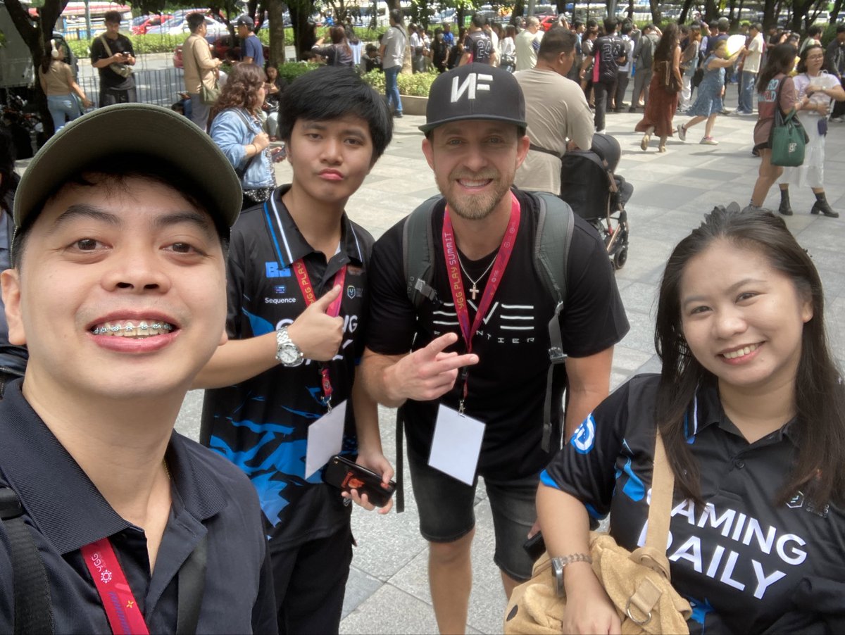 aemacgg's tweet image. Conference day baby! 

Gaming Daily represents at YGG Play Summit!