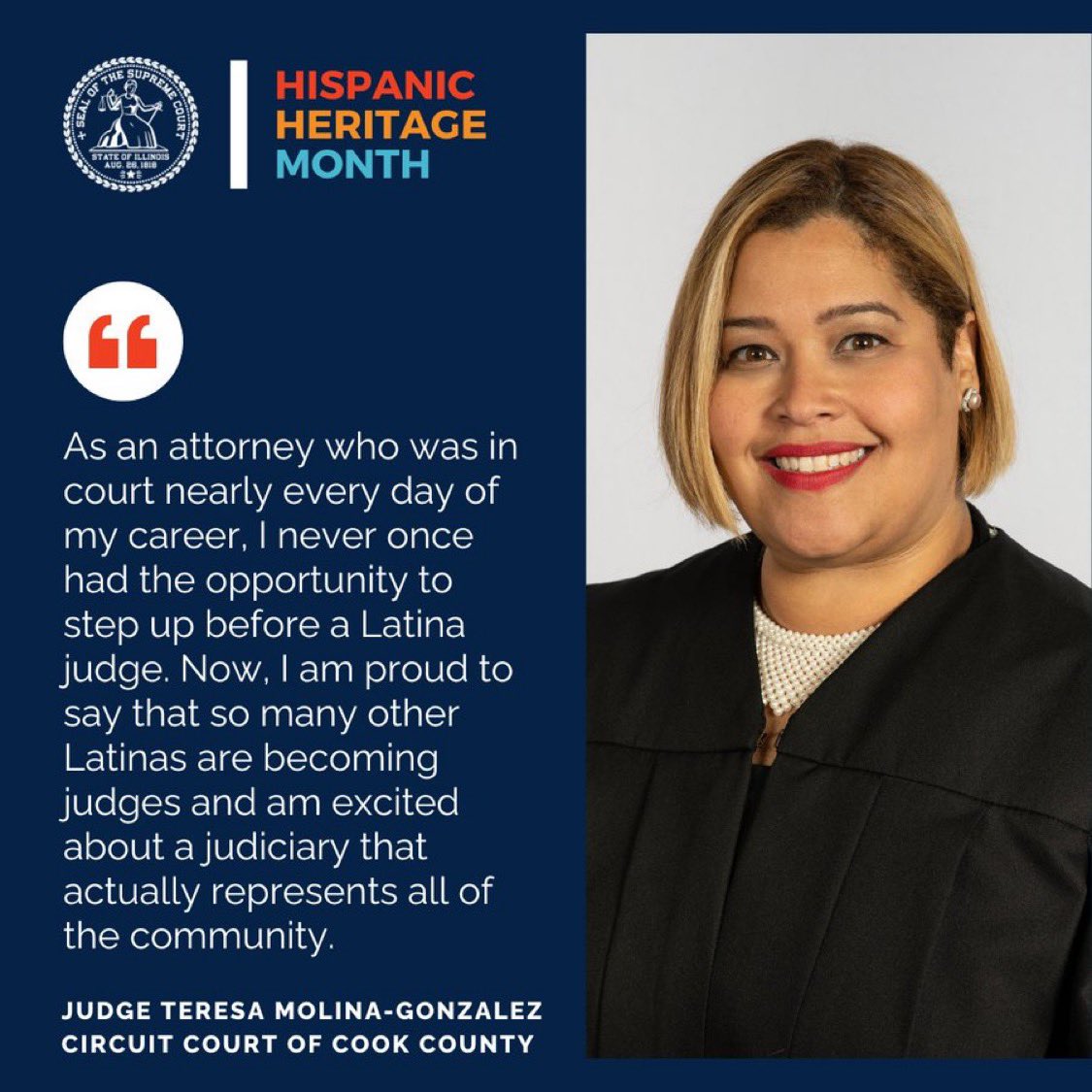 C_3C_3's tweet image. Meet Judge Molina-Gonzalez…

She denied the prosecutors petition to detain Lawrence Reed after his 49th arrest.

She released him into the public where he set an innocent woman on fire.

Until judges are held responsible for their decisions it will never stop.

Insane.