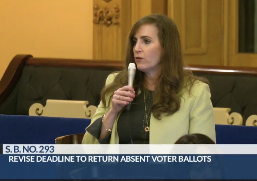SB 293 is heading to the Governor for his signature!

This common sense legislation will require all ballots are in by the time polls close on Election Day, but it now includes provisions from my Senate Bill 153 that will ensure only citizens are on our voter rolls!

Voting is