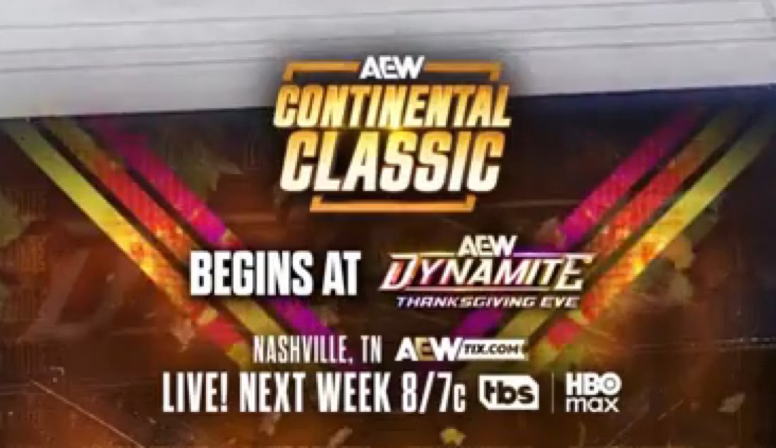 The Continental Classic starts next week!