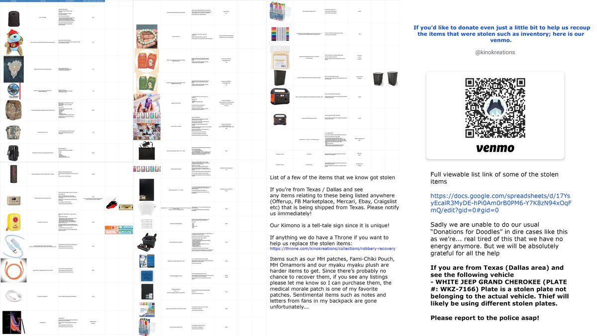 KinoKreations's tweet image. I don&apos;t ever do this sort of thing but at this point I need the help now. If you&apos;d like to help donate even just a little or even help purchase the items to help get us back on our feet in time for January 2026 conventions it would mean a lot to me

Here is a list of some of the…