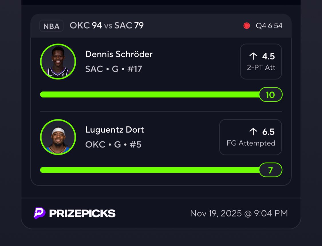JaJuanMontray14's tweet photo. Another full sweep day in the discord π§Ή π ! !
#PrizePicks #PrizePicksNBA #GambleX #GambleTwitter https://t.co/MGmp84zR7y