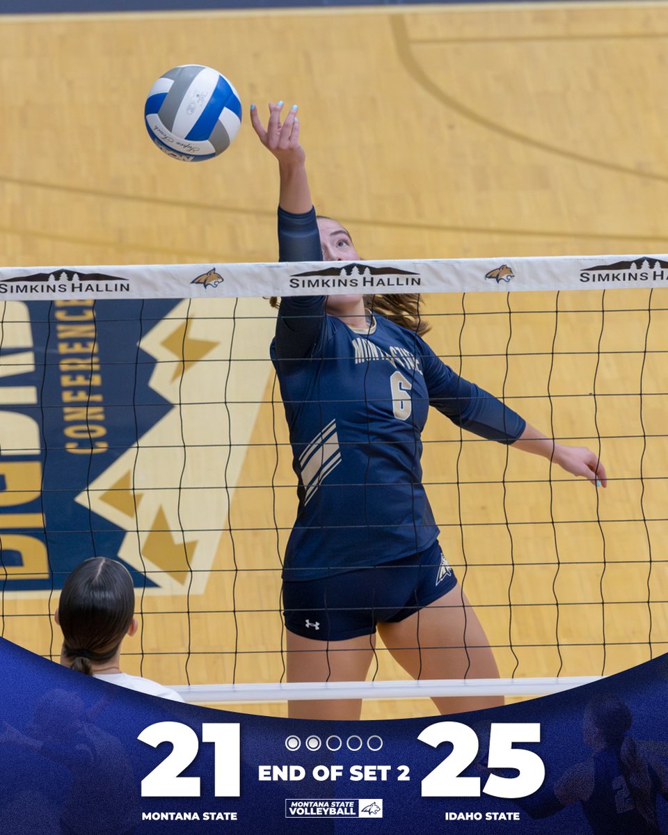 MSUBobcatsVB's tweet image. The Bengals take set 2️⃣

#GoCatsGo