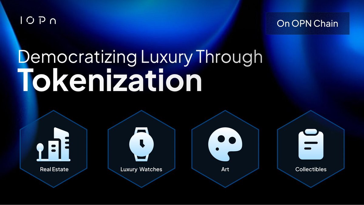 itz_rajonz_01's tweet image. In less than 24 hours, @IOPn_io is unlocking one of its biggest milestones yet bringing tokenized, authenticated ownership of real-world luxury assets on-chain.

This isn’t just about putting RWAs on a ledger.
It’s about IOPn’s vision of a fully programmable commerce layer, where…