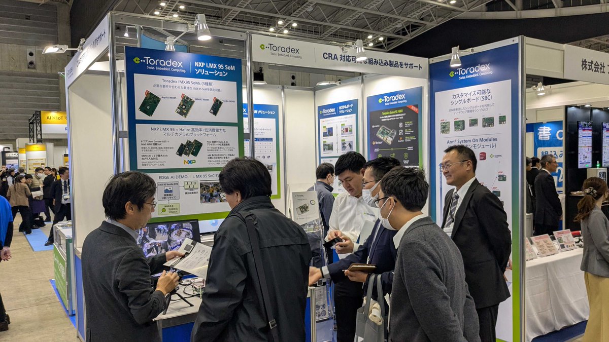 Toradex Japan（トラデックス） tweet media