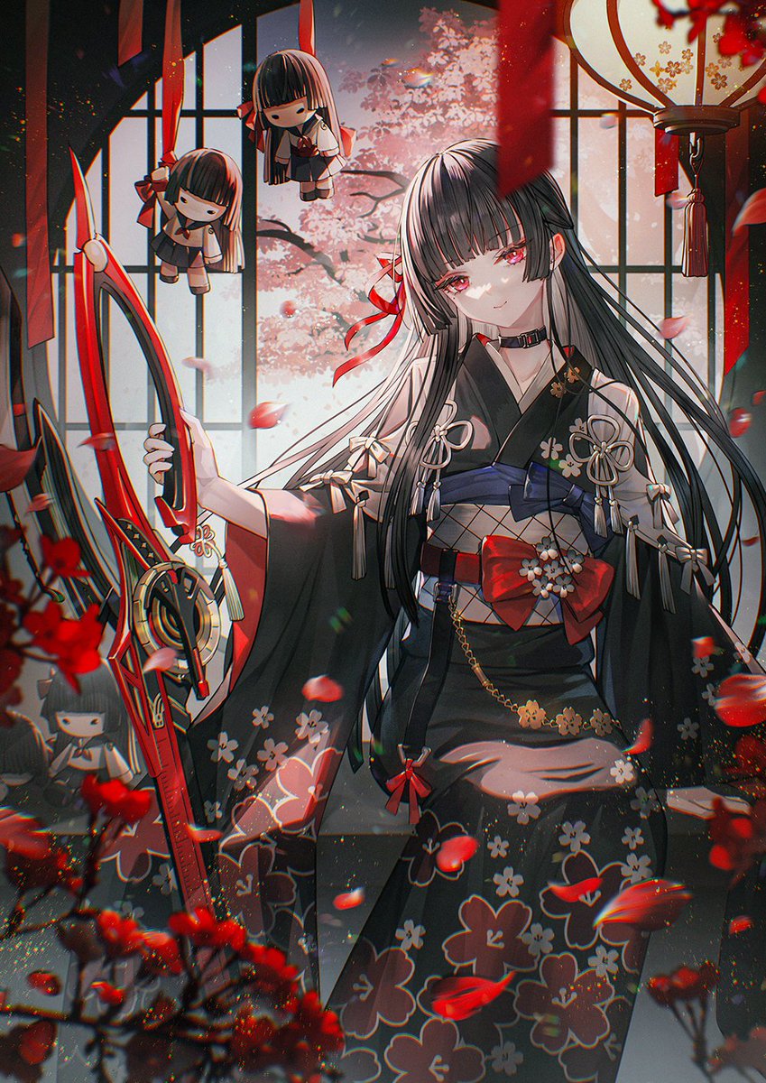 sena_2521's tweet image. 鳴潮のイベント記念に【千咲】を描かせて頂きました!✂
#WutheringWaves #Chisa #鳴潮