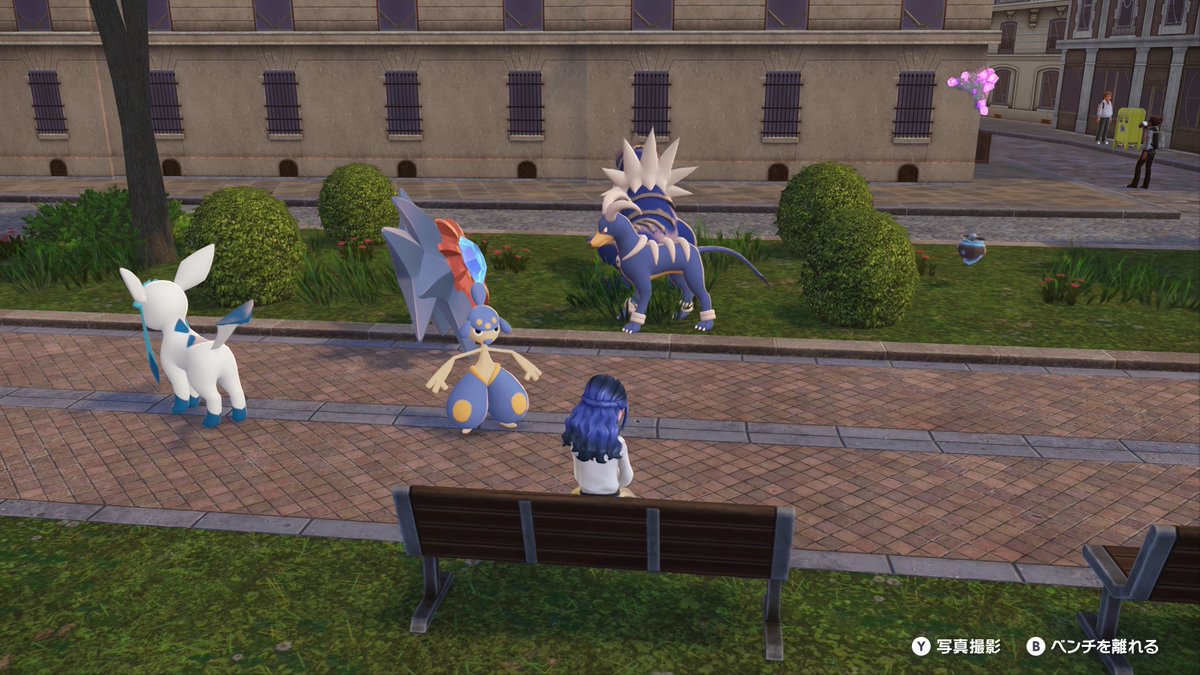 snowarbt66's tweet photo. めっちゃみんなそっぽ向いてるしメレシー見づらいけど青い色違いポケモンちゃんたち本当かわいい💙🩵
チゴラス本当苦労したけどかわいすぎて頑張ってよかったと思った https://t.co/78JgZUTHGF