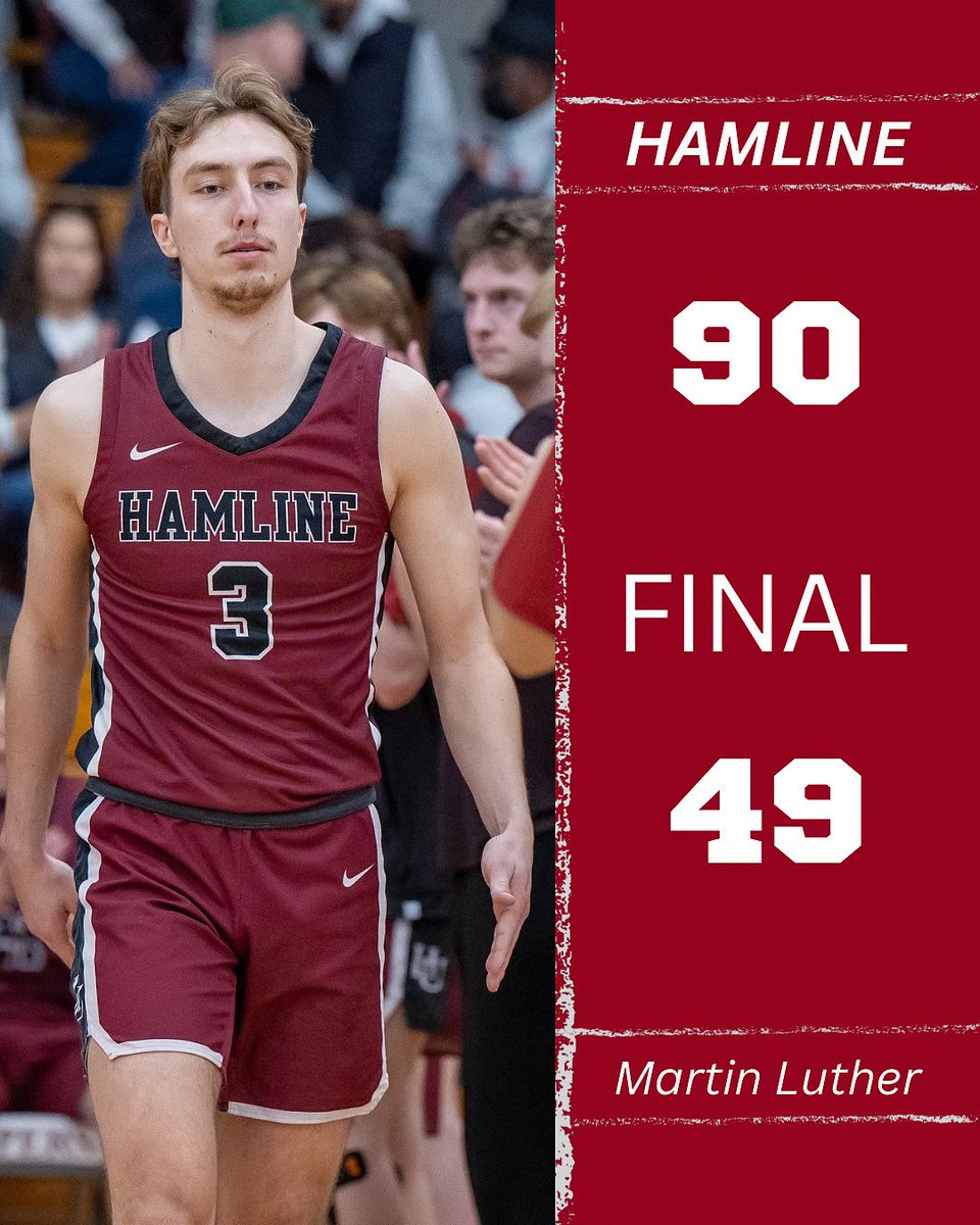 Hamline Men’s Basketball tweet media