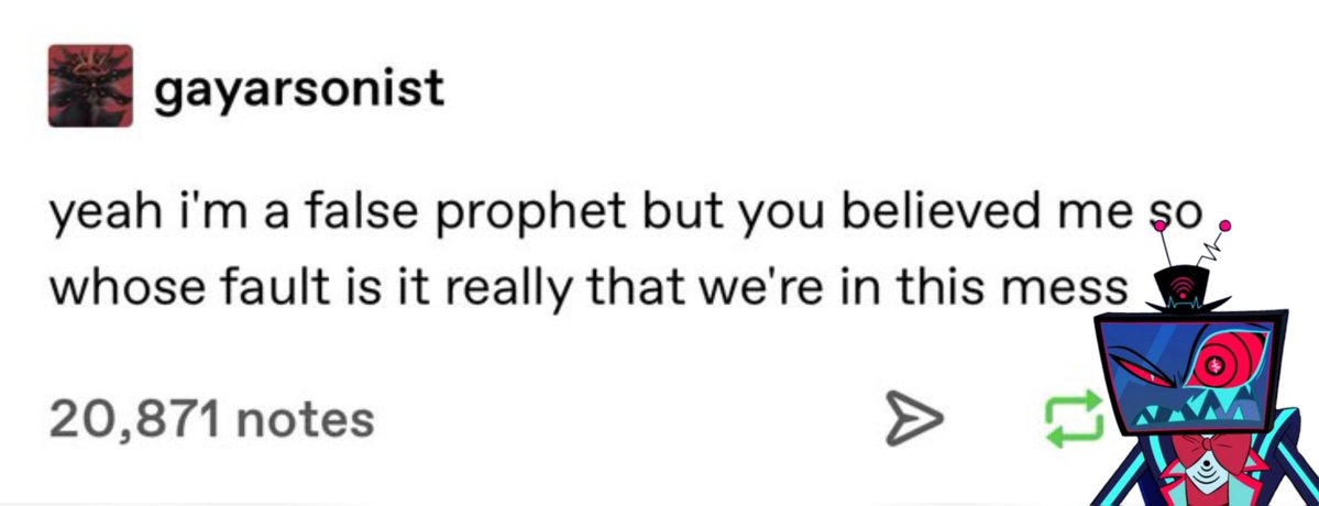 diffidentDennis's tweet image. #HazbinHotel