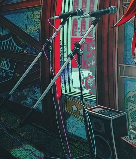 toyaorin's tweet image. the vbs colored mics 😭😭😭