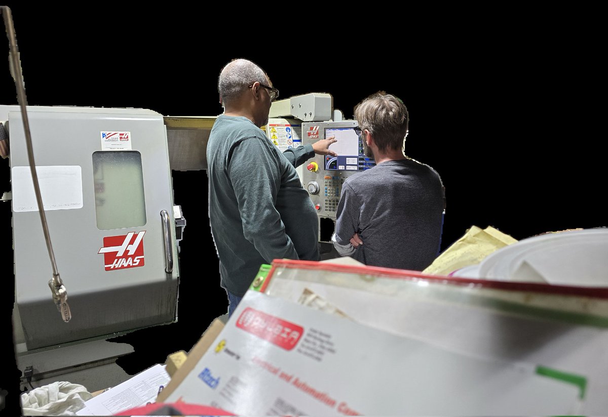 amer_icon's tweet image. Machine shop culture is not great. The striking thing I've noticed in the shops we've acquired is the gatekeeping of knowledge. All of the older guys I worked with had a touch of this, they were conditioned to protect knowledge as the key to continued employment. Not here, ever.