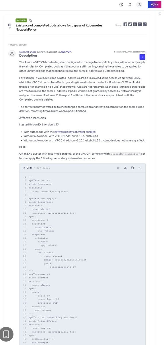 AbhiX10010's tweet image. #hackerone latest disclose report
#hackerone #BugBounty #hackers