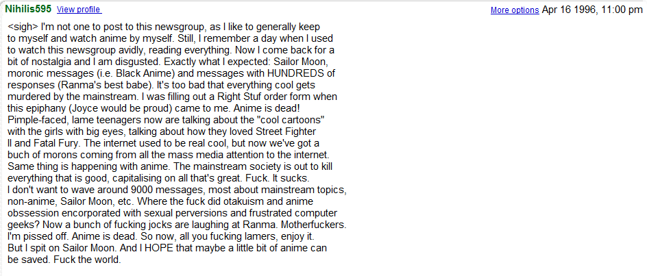 People have been saying this since before you were born