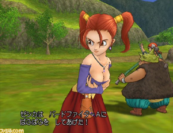 Tyabmgmt's tweet image. 「だが堀井雄二よ、&quot;年上幼馴染の洗脳悪ギャル堕ち&quot;、&quot;褐色お姉さん姉妹とまだレベルの低い主人公の3人PT&quot;&quot;ドS年上女王様系嫁&quot;&quot;爆盛り乳ヒロイン&quot;&quot;犬王女&quot;&quot;ツンデレという言葉が生まれる前にその権化とも言えるヒロインの爆誕&quot;等等を産み出した功績を余は忘れてはおらん…ほんまに多いな功績…」