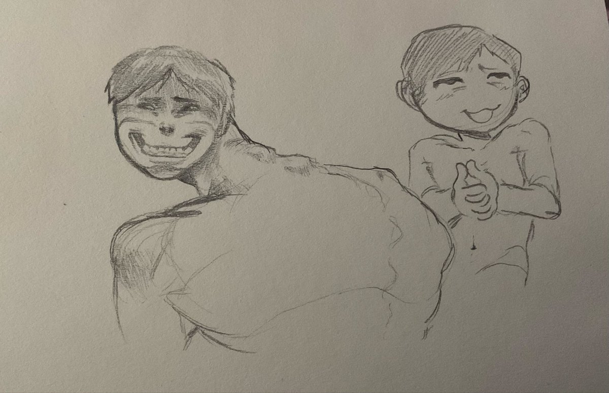 i have an interview today and it going pretty well! so here some sketch of pale guy