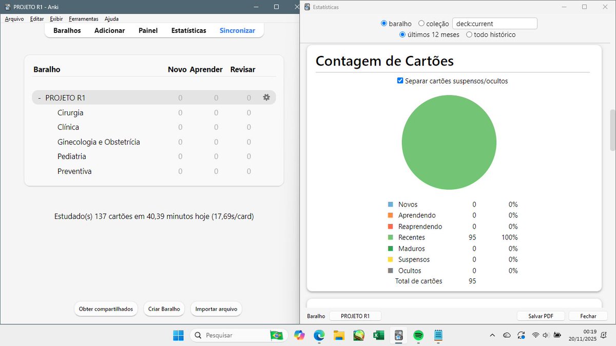 studytaissa's tweet image. 19/11/2025 - Voltei a fazer anki. Passei a maior parte do dia falando sobre isso e usando o celular... Tenho umas coisas para fazer, pendências, e sigo procrastinando. O que será amanhã? Quero voltar a dormir mais cedo.