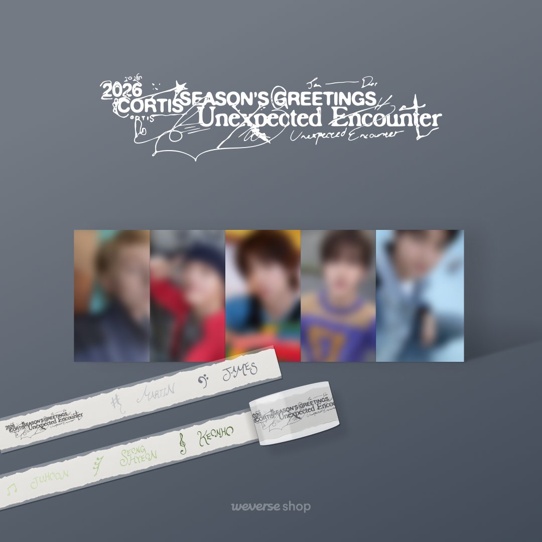 CORTIS 2026 シーグリ Weverse 特典 Pre-order #CORTIS (@cortis_bighit) 2026 SEASON'S GREETINGS Wishing