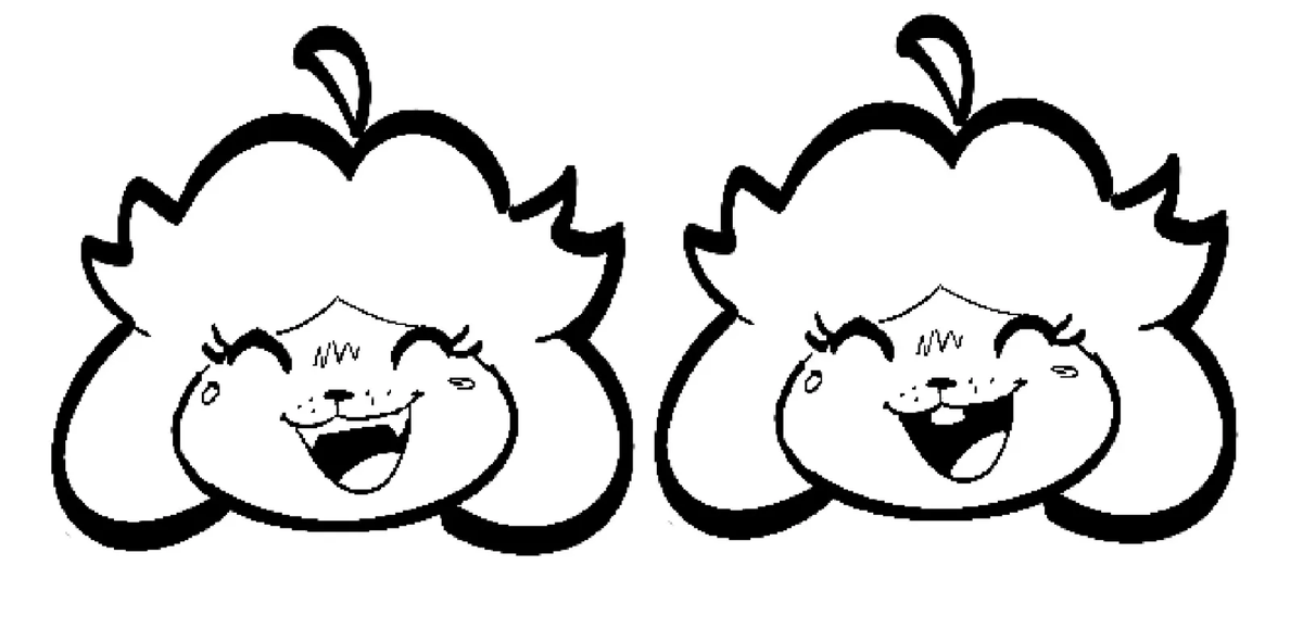 i dont normally draw her with teeth. but if she were to show off her chompers which do you prefer