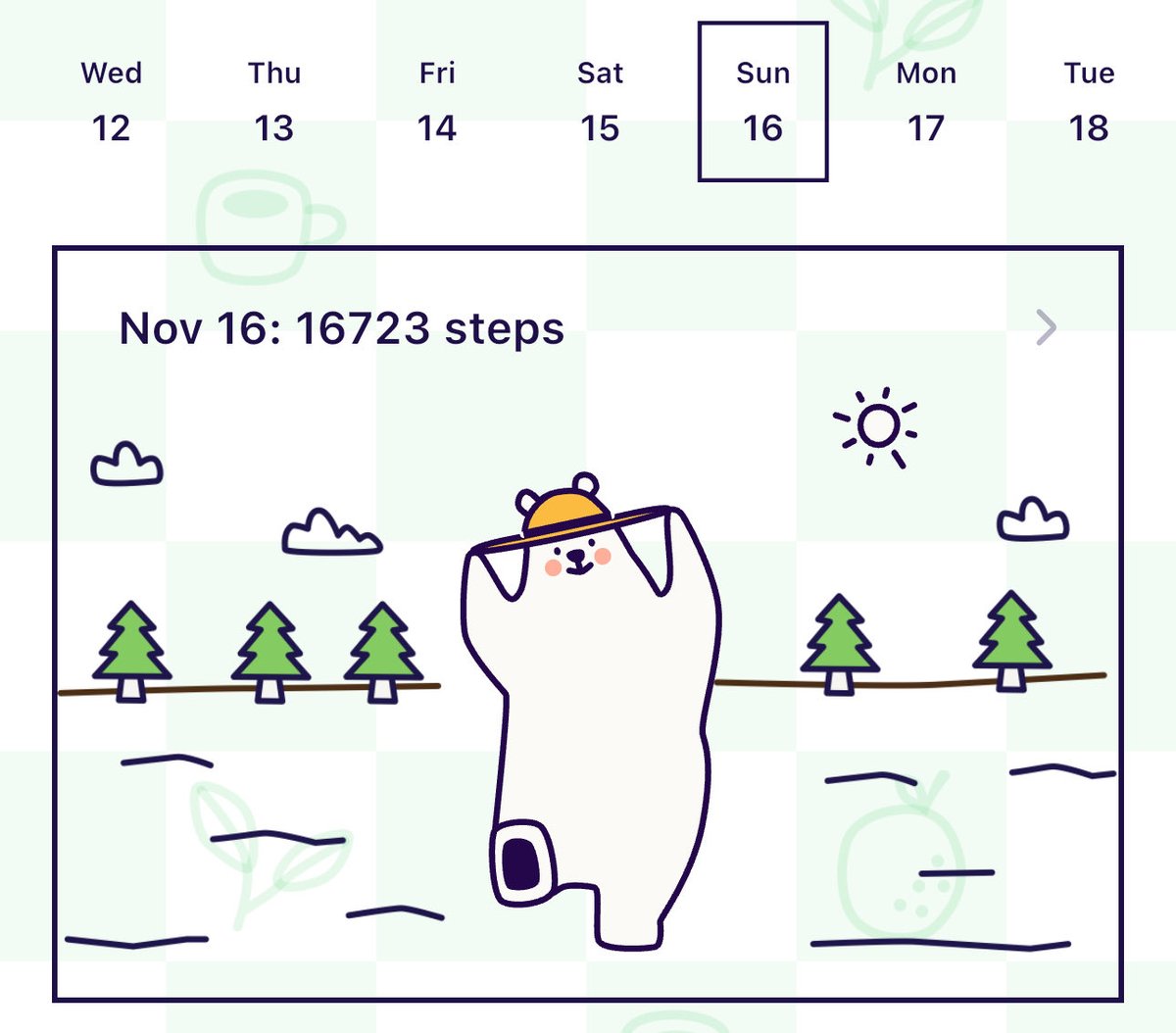 awstupi's tweet image. ❀° ┄──────╮
    11/16: 16723 steps
╰──────┄ °❀
status: goal accomplished