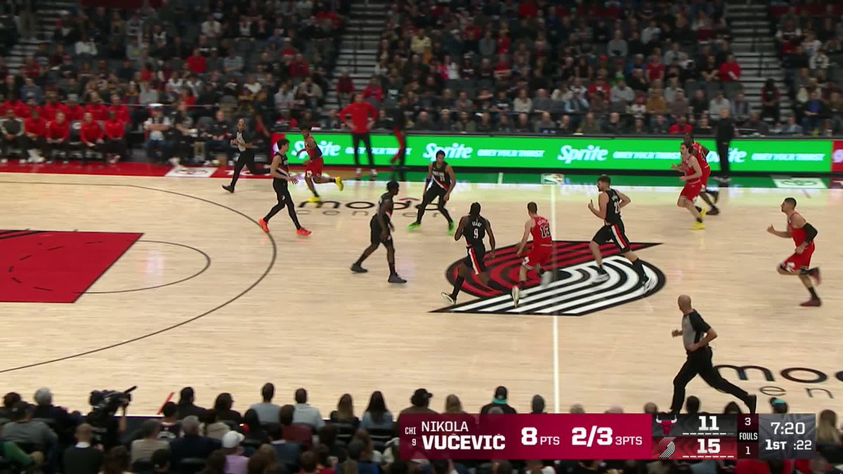 Vooch with the spin cycle 🌪️

@NikolaVucevic | @CHSN__ 