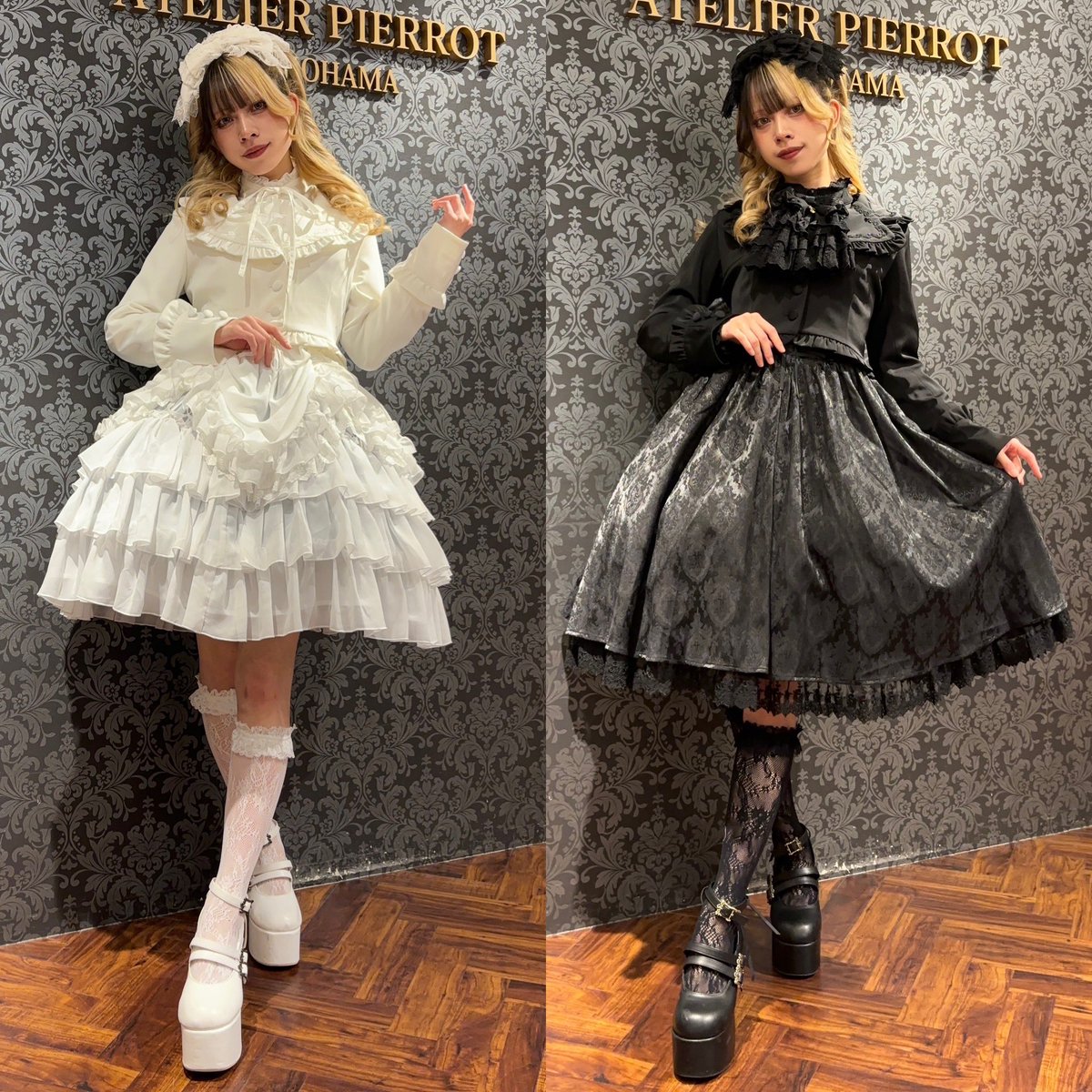 🤍おすすめジャケット🖤 【ATELIER PIERROT】 Frilled Tailored Jacket