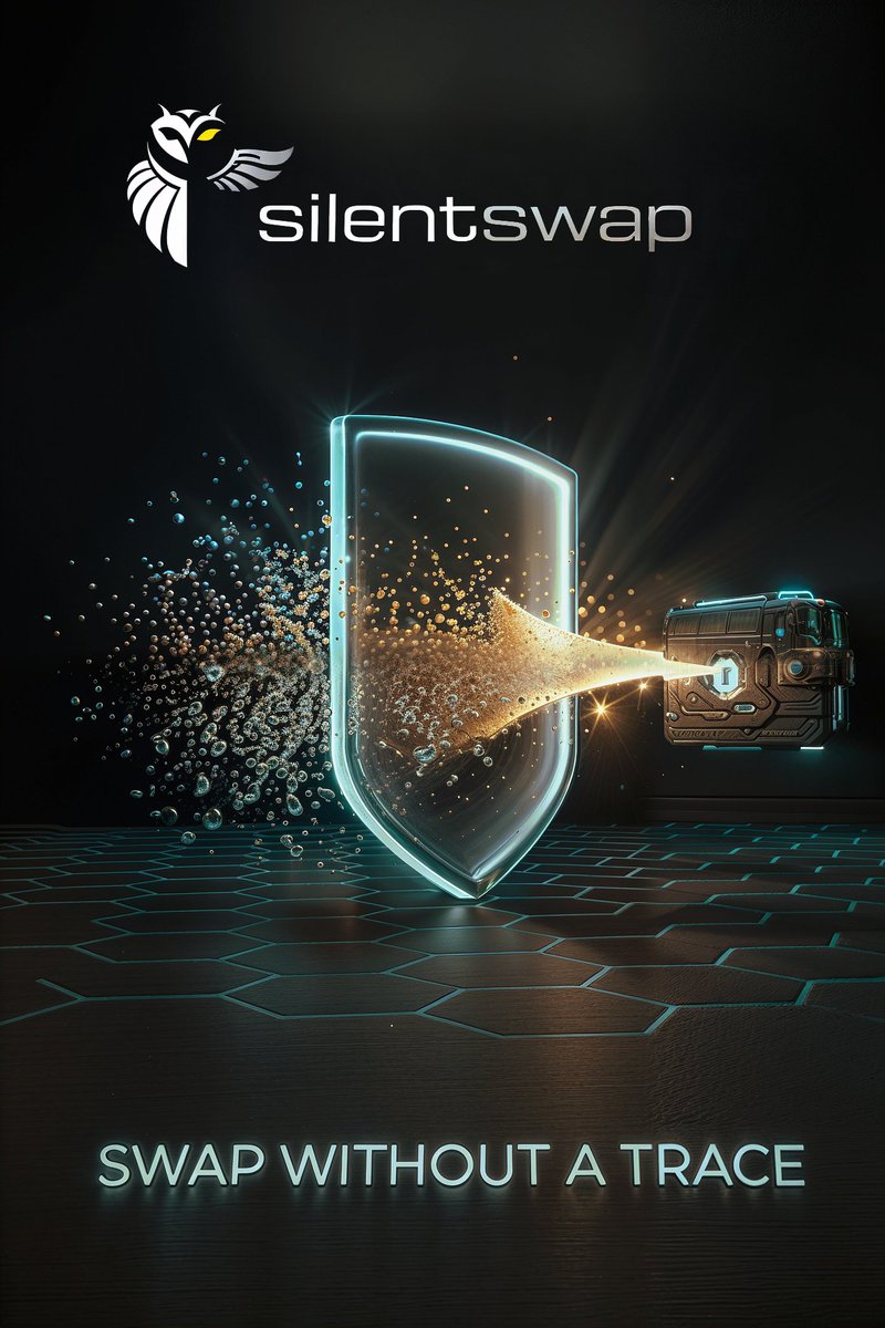 Discover <a href="/SilentSwap/">SilentSwap.com ™</a> – the seamless way to swap.

⚡️ Fast: No more waiting on slow executions. 🔒 Non-Custodial: You retain full control of your assets. ✅ Compliant: Trade with confidence and security.

Your keys, your coins, your trade. #DeFi #Crypto