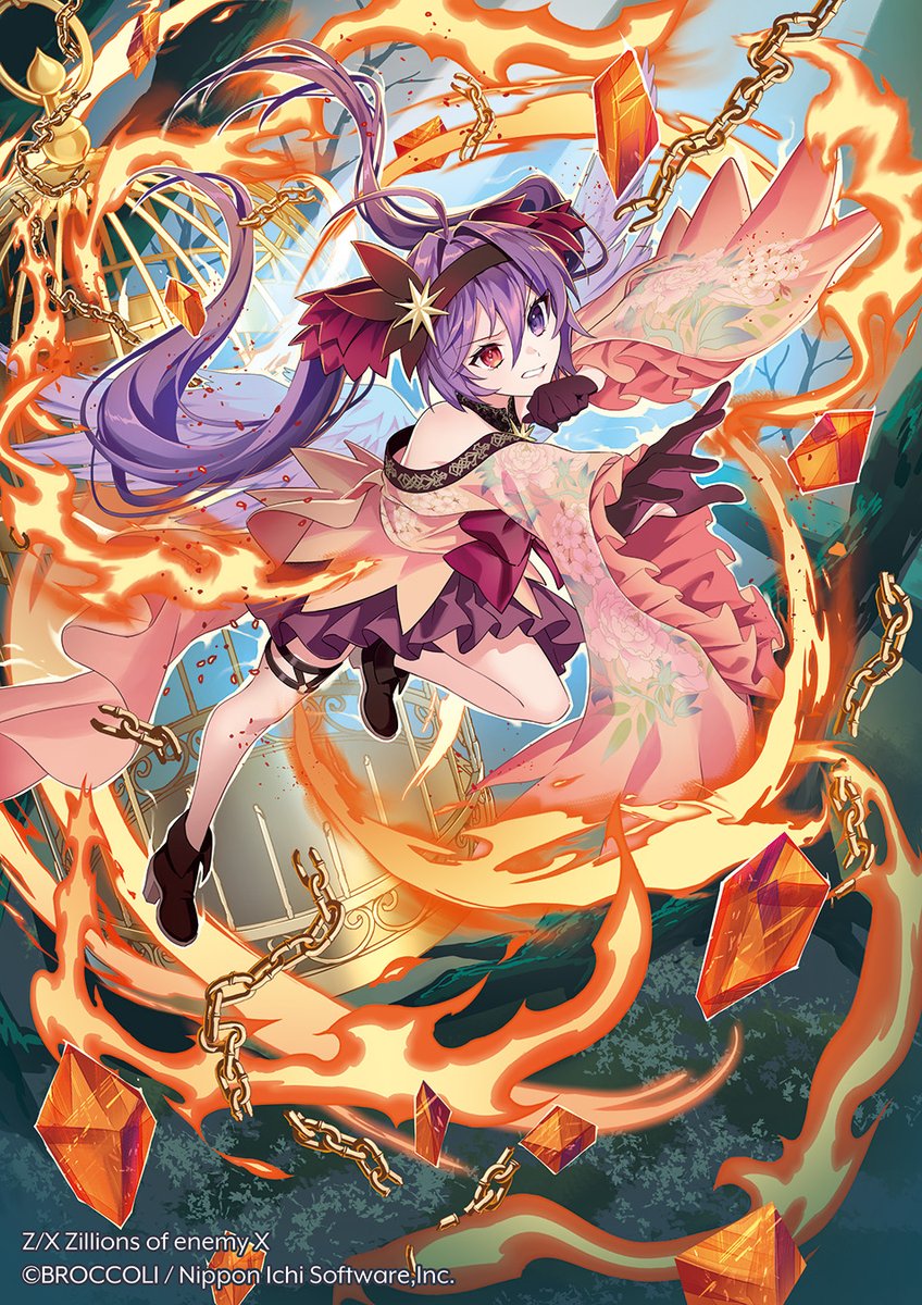 11月20日(木)発売 #ZX_TCG #ちびゼク にて
「束縛を超克する意志 迦陵頻伽」
を描かせて頂きました🔥✨️