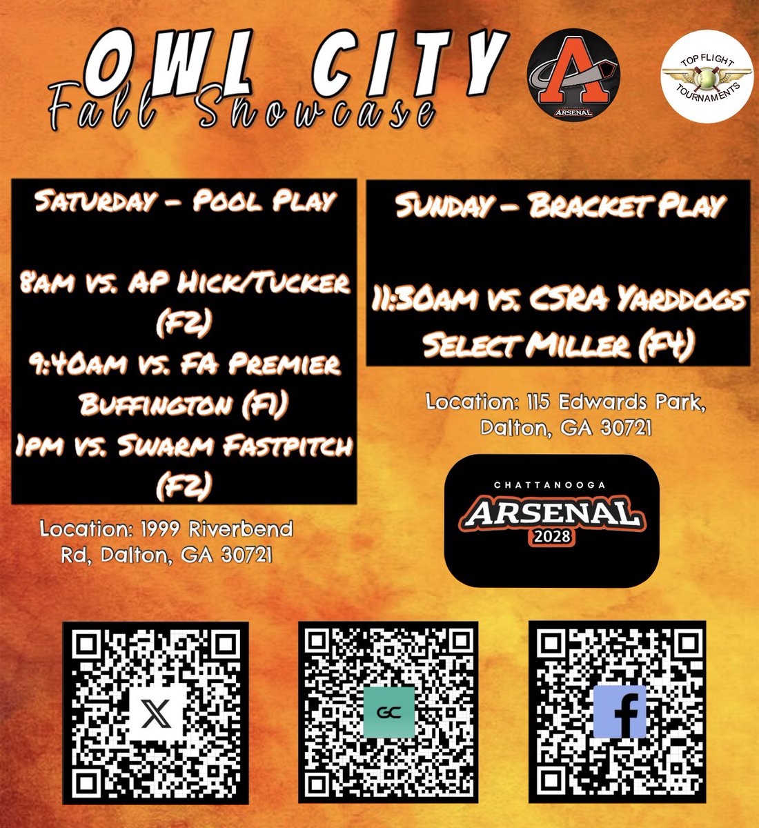 Chattanooga Arsenal 2028 tweet media