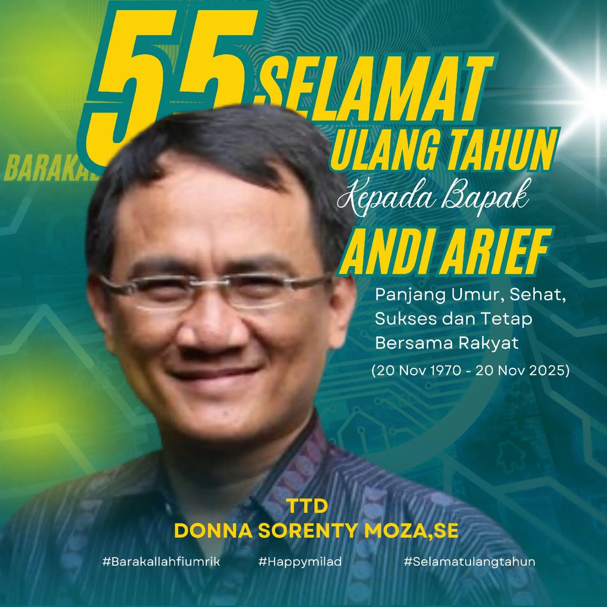 Met Ultah <a href="/Andiarief__/">andi arief</a> panjang umur, sehat dan sukses selalu