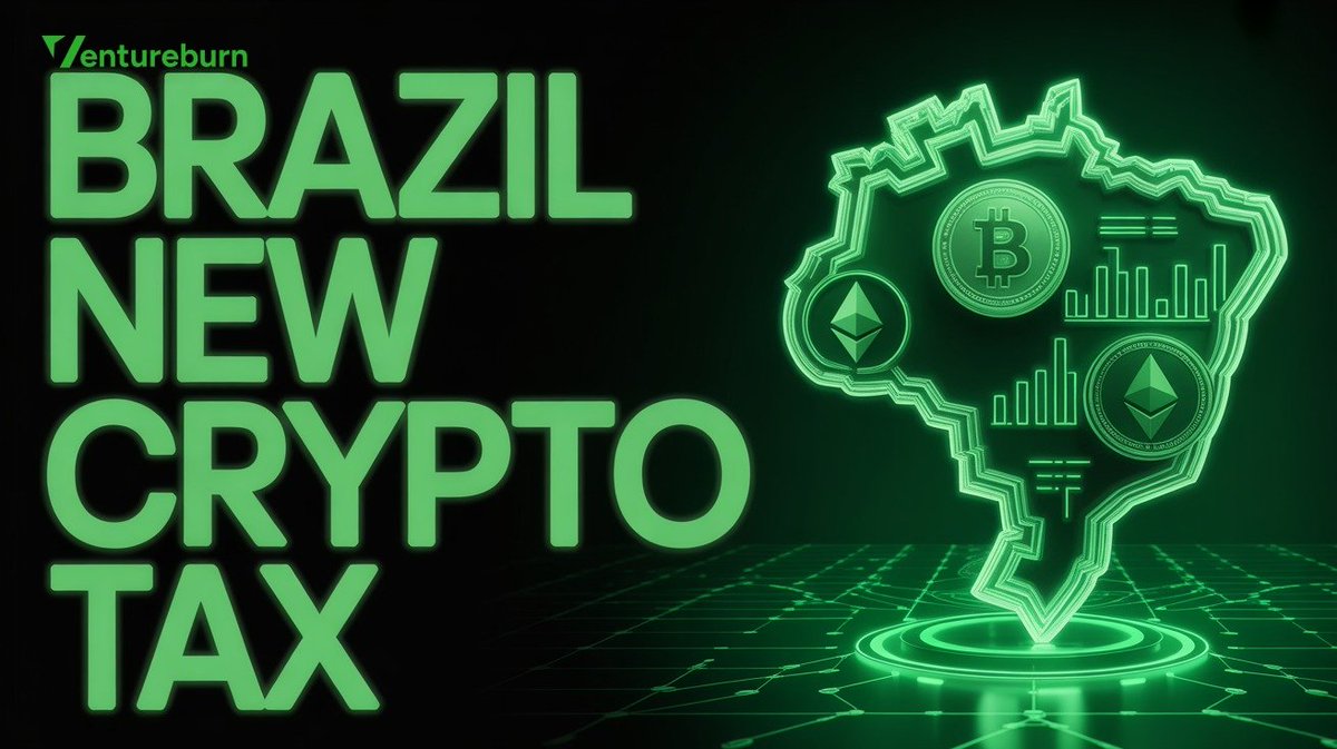 Ventureburn's tweet image. BRAZIL IS COMING FOR YOUR USDT! 🇧🇷💸 TAX INCOMING! 🚨

The government realized they're "losing" $30 BILLION/year to unregulated crypto flows! 📉

Now they want to slap the IOF Tax (Financial Transaction Tax) on ALL foreign crypto payments! 🧾

Stablecoins = Foreign Currency? 💱