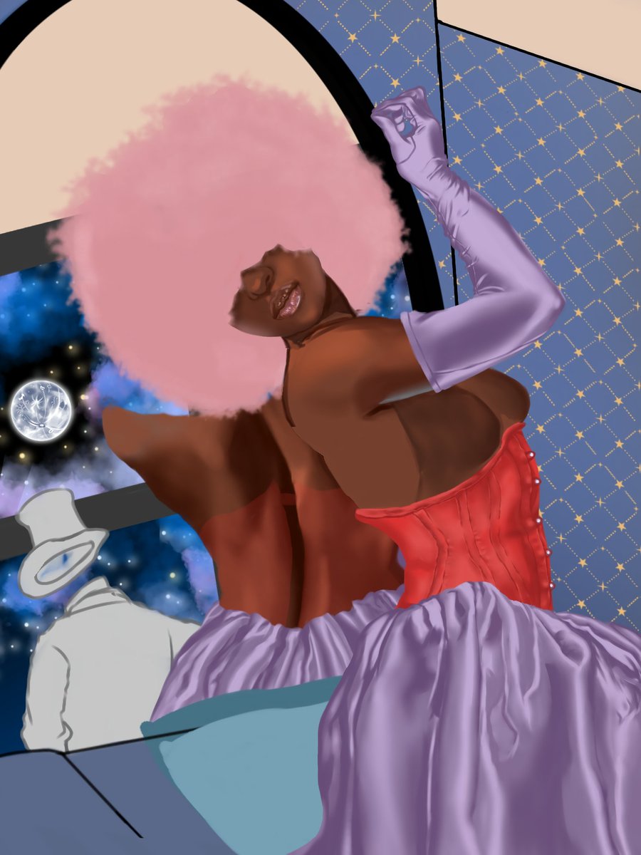 ms_mathart's tweet image. I fear that I am FINALLY starting to cook 

#wip #art