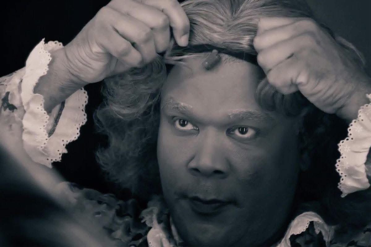 Me getting ready for blood moon fang bang