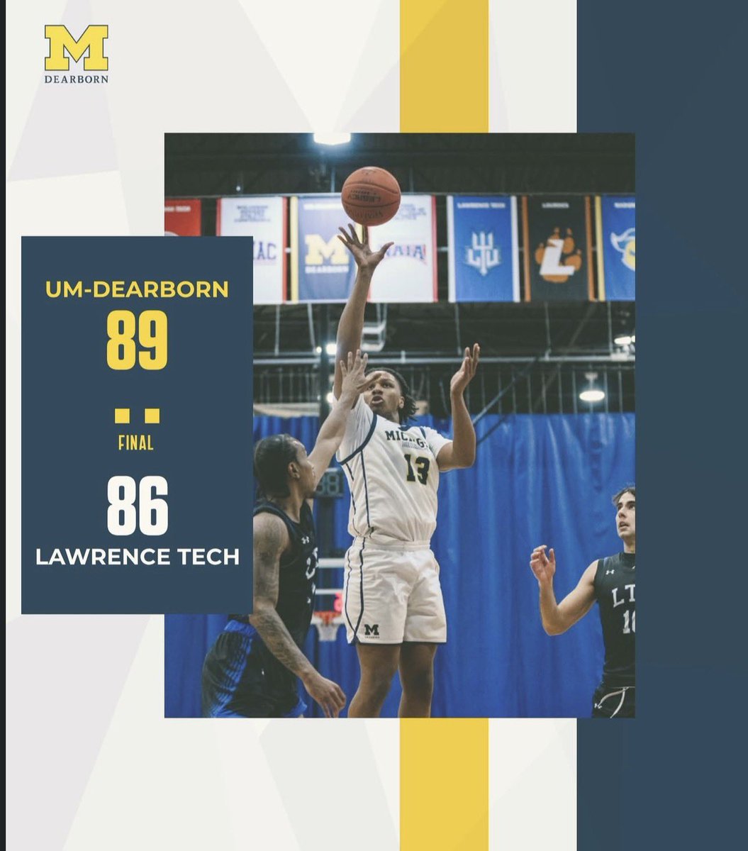 That is how you bounce back. Big WHAC win for the Wolverines 〽️