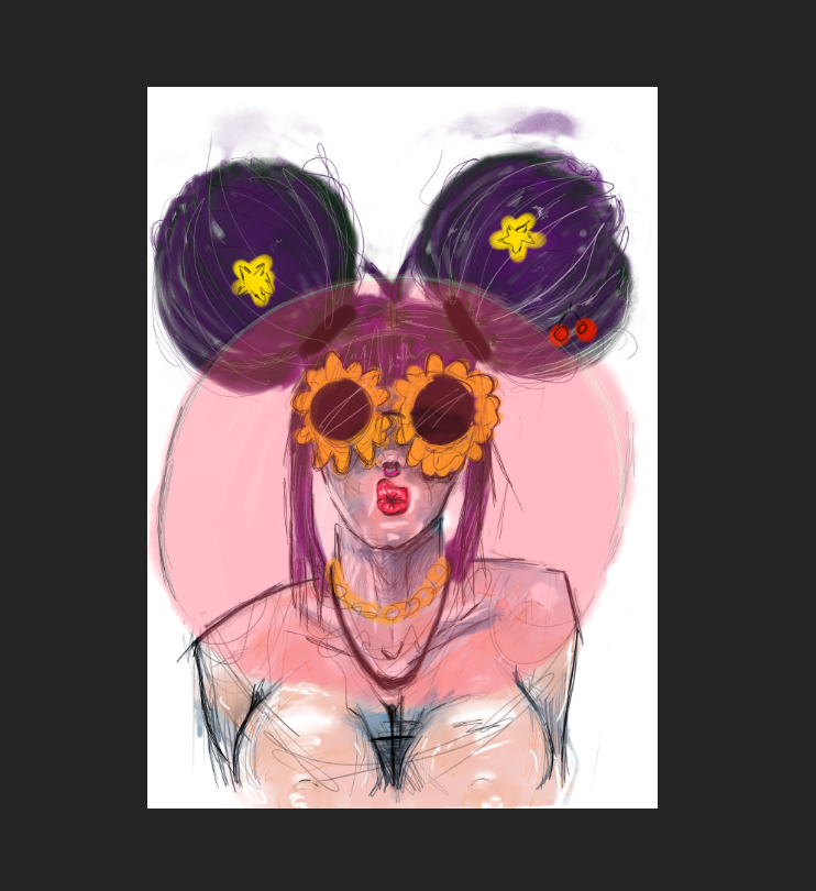 LydiaPidea's tweet image. Who says blowing bubble gum is for kids? NO ONE I CAN DO WHAT I WANT. #art  #digitaldrawing  #WIP