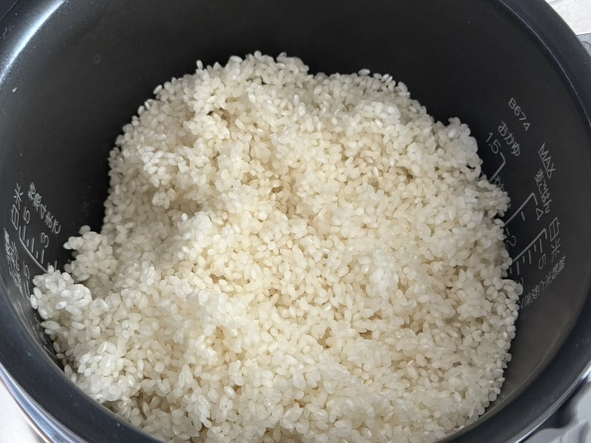 675Ruriko's tweet image. 洗ったお米に水を入れずに炊飯してしまいました。お米がビーズみたいです…これはもうどうしようもないですか？
お米もったいないよ( ´༎ຶㅂ༎ຶ`)何やってんだ自分