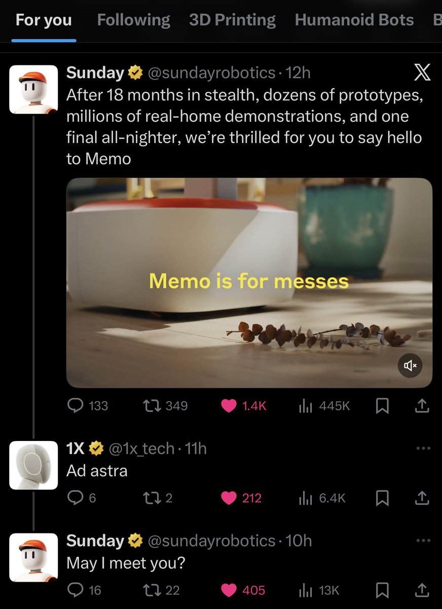 _devalopr's tweet image. Clankers are flirting in my timeline