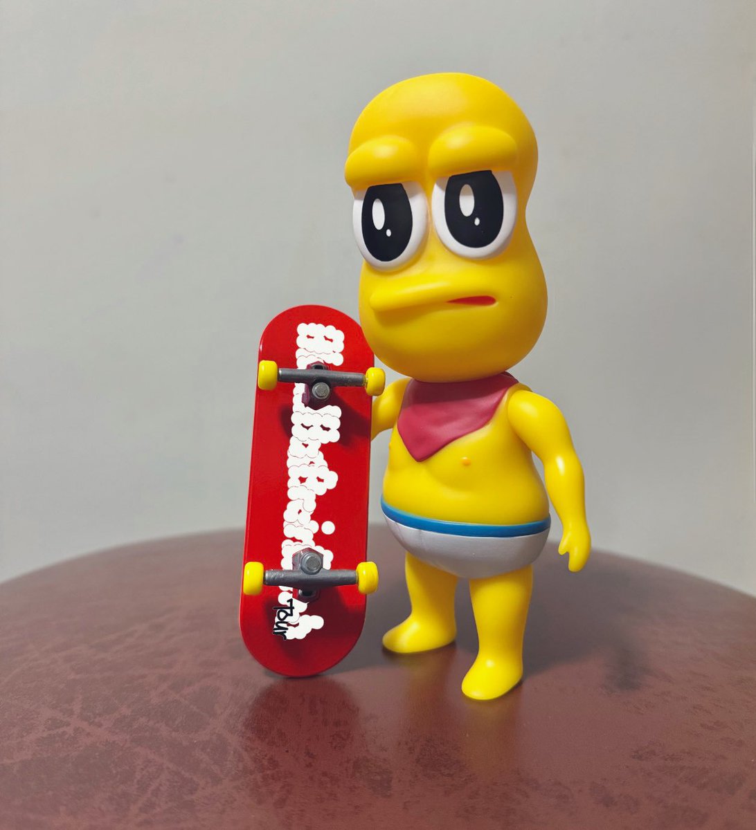 ピーナッツくんソフビサイズのスケートボードがHotWheelsにあったから