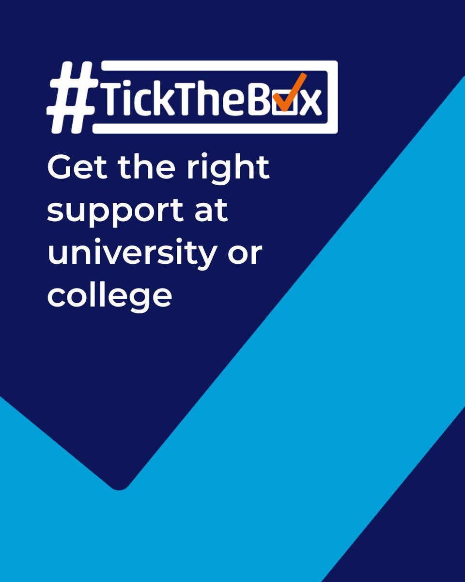 It’s #TickTheBox week!✅

From 17–23 Nov, we’re joining <a href="/fosteringnet/">The Fostering Network</a> to highlight why care-experienced students should tick the box on their UCAS forms so they can access vital support.🎓

Read more in our latest blog post: bit.ly/4piXbJg