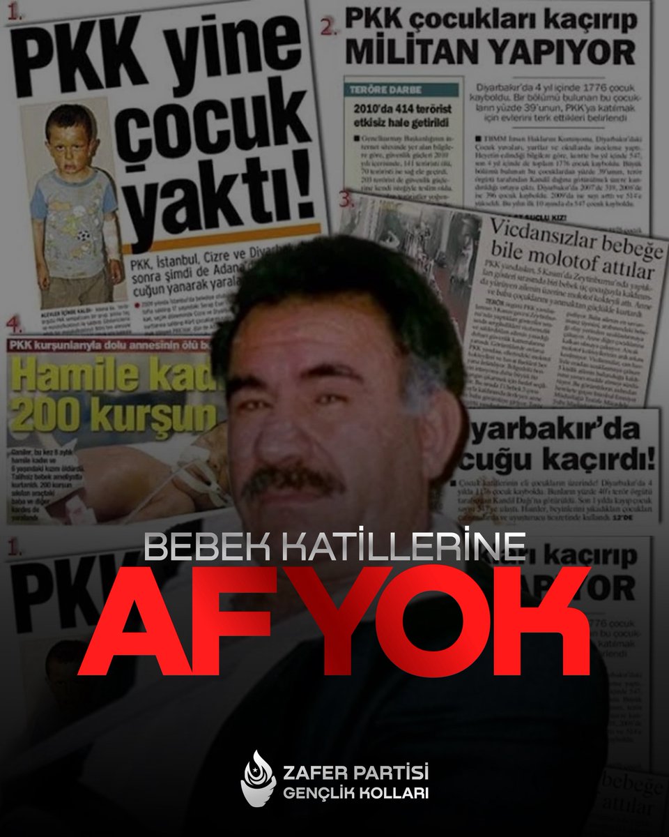 zpgencresmi's tweet image. Burası Zafer Partisi! Biz teröriste “terörist” deriz; “sayın” değil! 

#MehmetçikKatillerineAfYok